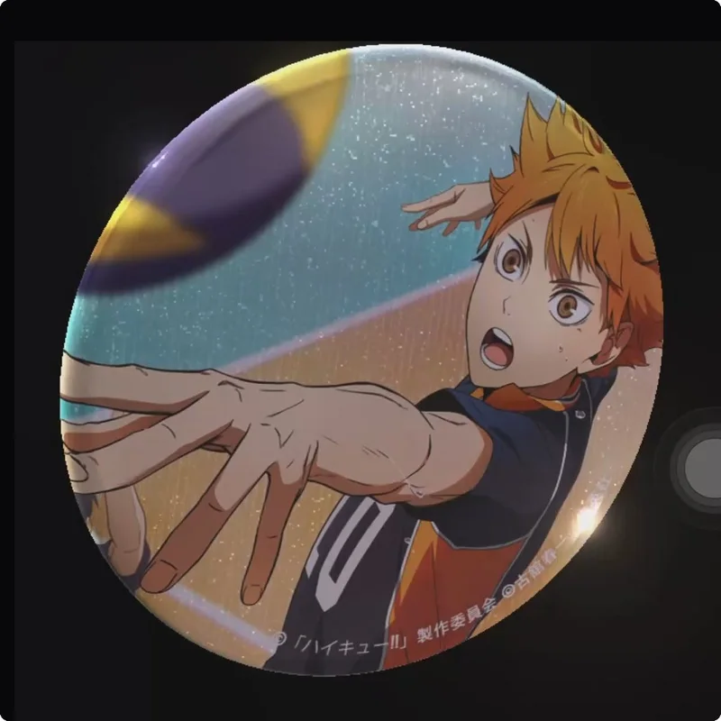 3D preview of a badge